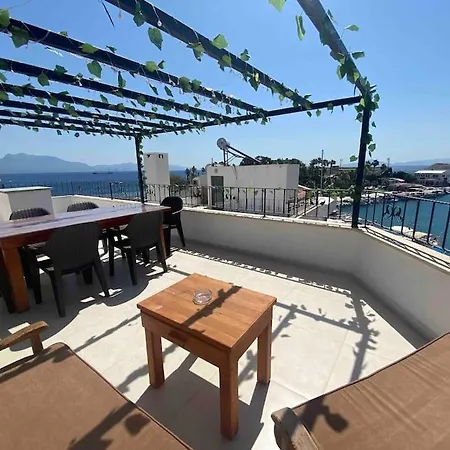 Datca Yat Limani Panaromik Muhtesem Terasli Tatil * 닷차