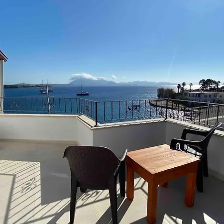 Datca Yat Limani Panaromik Muhtesem Terasli Tatil *